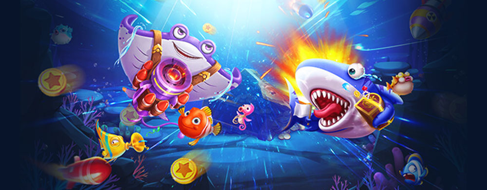 ฉากเกมยิงปลาสำหรับเลือกจากหมวดเกมทั้งหมดของ 68g